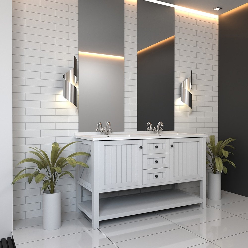 Peel&Stick Mosaics Cararra connection white and gray 14-in x 14-in Glossy Metal Multi-shaped Mosaic Wall Tile (0.968-sq ft Piece) - Image 2