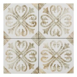 Boutique Ceramic Timberland Deco 6-in x 6-in Matte Porcelain Floor and Wall Tile (0.238-sq ft Piece)