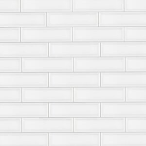 Boutique Ceramic Boutique White 3-in x 9-in Glazed Ceramic Subway Wall Tile (0.18-sq ft Piece)