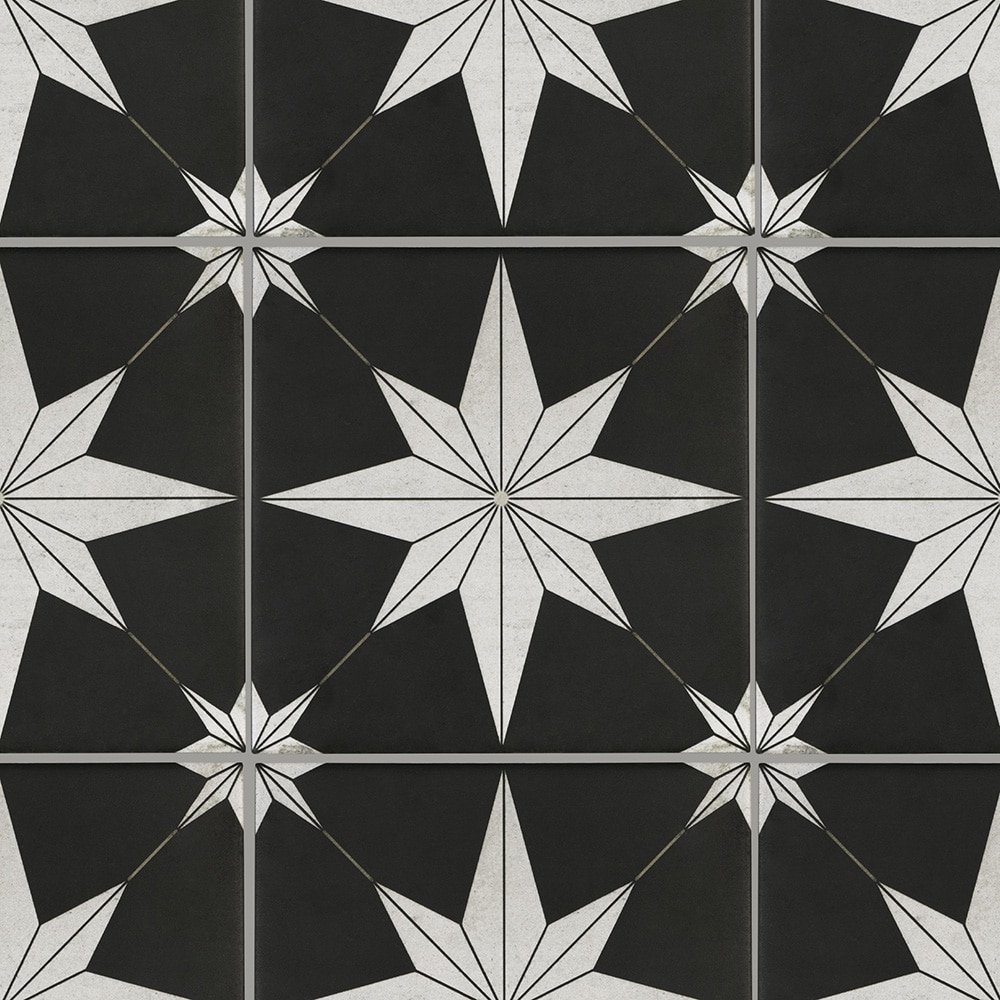 Origin 21 Astro Max Star 8-in x 8-in Matte Porcelain Floor and Wall Tile (0.43-sq ft Piece) - Image 4