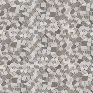 Elida Ceramica Tawny 12-in x 12-in Glossy Glass/Stone Marble/limestone Pebble Mosaic Floor and Wall Tile (0.936-sq ft Piece)