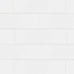 Boutique Ceramic Boutique Crackled White 3-in x 9-in Crackled Ceramic Subway Wall Tile (0.178-sq ft Piece)