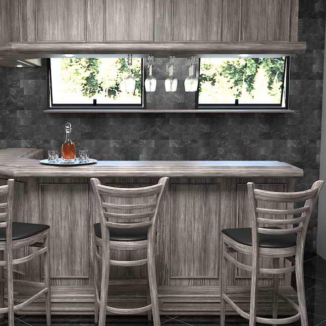 Peel&Stick Tile Canyon Way Grey 12-in x 14-in Matte PVC Subway Mosaic Wall Tile (1.001-sq ft Piece) - Image 3