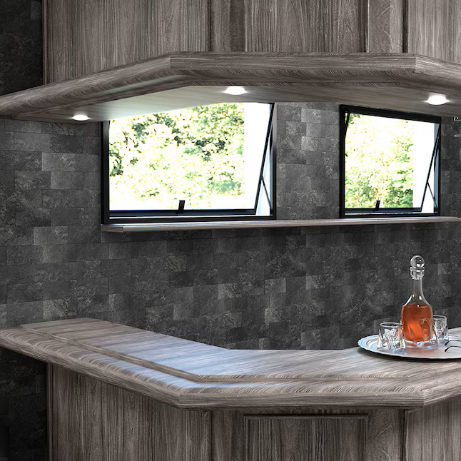 Peel&Stick Tile Canyon Way Grey 12-in x 14-in Matte PVC Subway Mosaic Wall Tile (1.001-sq ft Piece) - Image 4