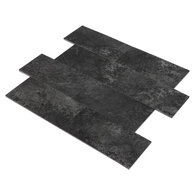 Peel&Stick Tile Canyon Way Grey 12-in x 14-in Matte PVC Subway Mosaic Wall Tile (1.001-sq ft Piece) - Image 5