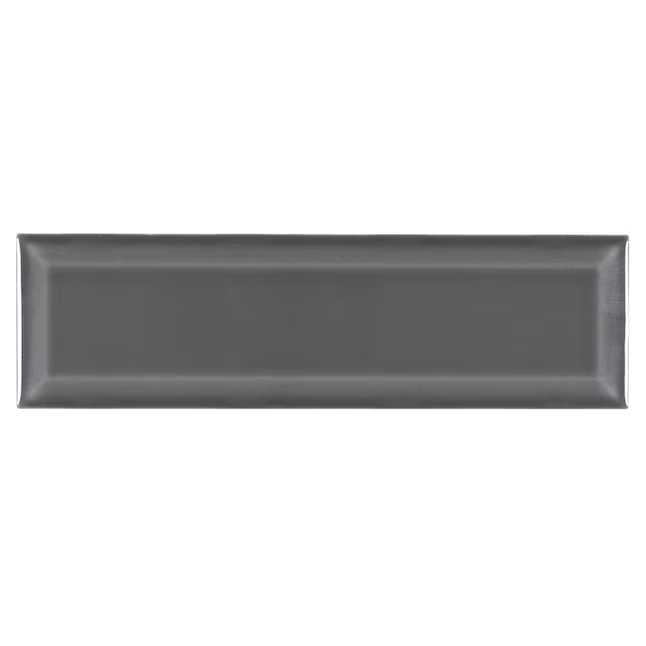 Boutique Ceramic Boutique Grey 3-in x 9-in Glazed Ceramic Subway Wall Tile (0.18-sq ft Piece) - Image 4