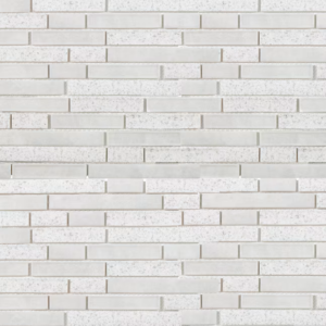 Elida Ceramica Tailormade White 11-in x 12-in Matte Recycled glass Linear Mosaic Floor and Wall Tile (0.852-sq ft Piece)