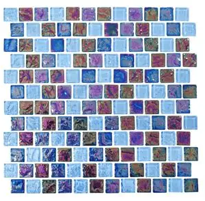 NPT NSH-COBALT 1X1 1" x 1" Nordic Shores Cobalt Pool Tile