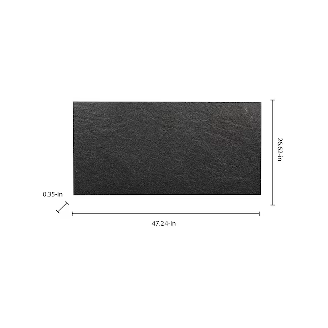 Elida Ceramica Midnight Sea 24-in x 48-in Matte Porcelain Cement look Floor and Wall Tile (7.75-sq ft Piece) - Image 7