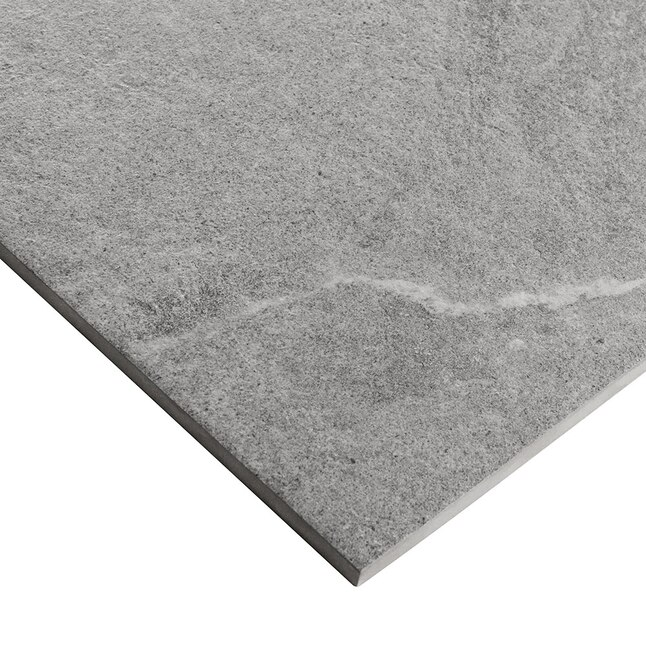 Elida Ceramica Stone Shadow 24-in x 48-in Matte Porcelain Floor and Wall Tile (7.75-sq ft Piece) - Image 8