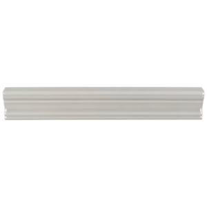 Boutique Ceramic Crafted Silver Crown Moulding 2-in x 12-in Glazed Ceramic Wall Tile (0.16-sq ft / Piece)